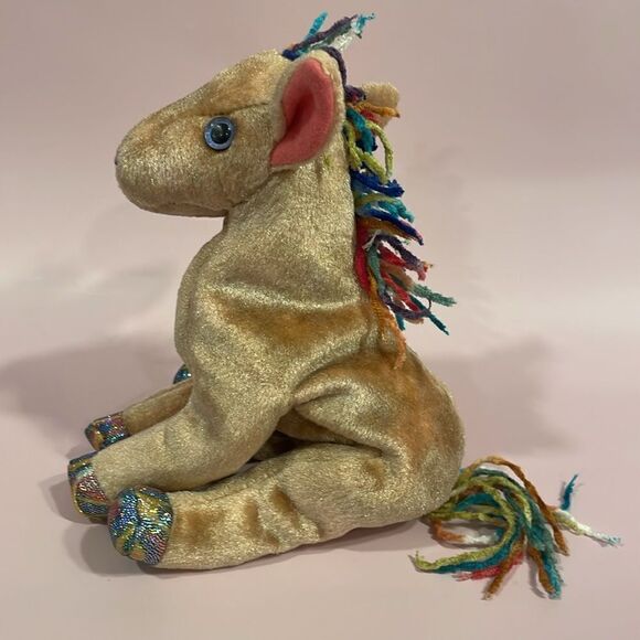 Ty Beanie Baby Horse Chinese Zodiac Sign Multicolour Excellent Used Condition - Picture 2 of 10